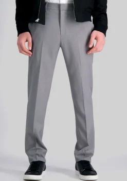 Haggar Premium Comfort Slim Fit Flat Front Dress Pants
