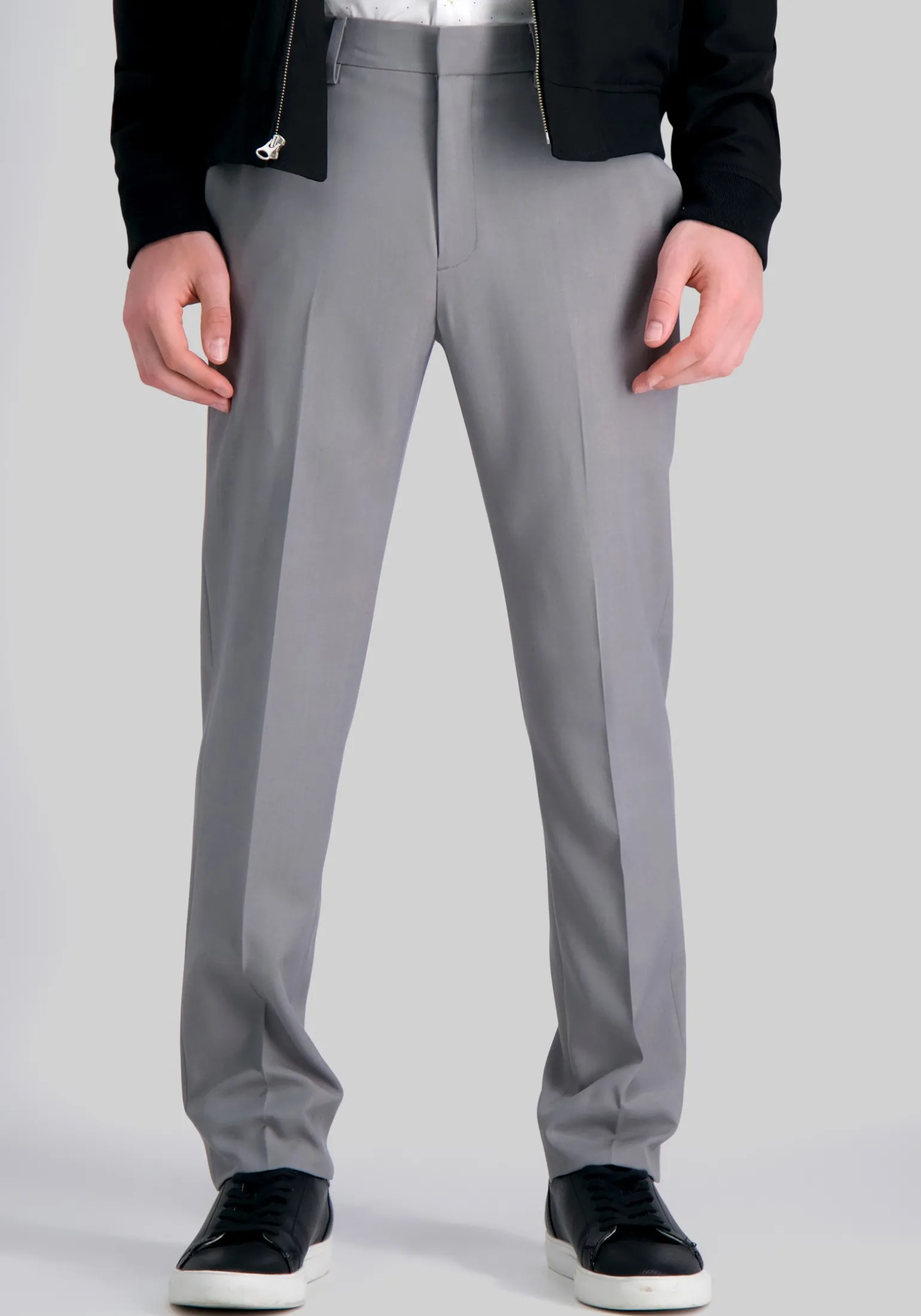Haggar Premium Comfort Slim Fit Flat Front Dress Pants