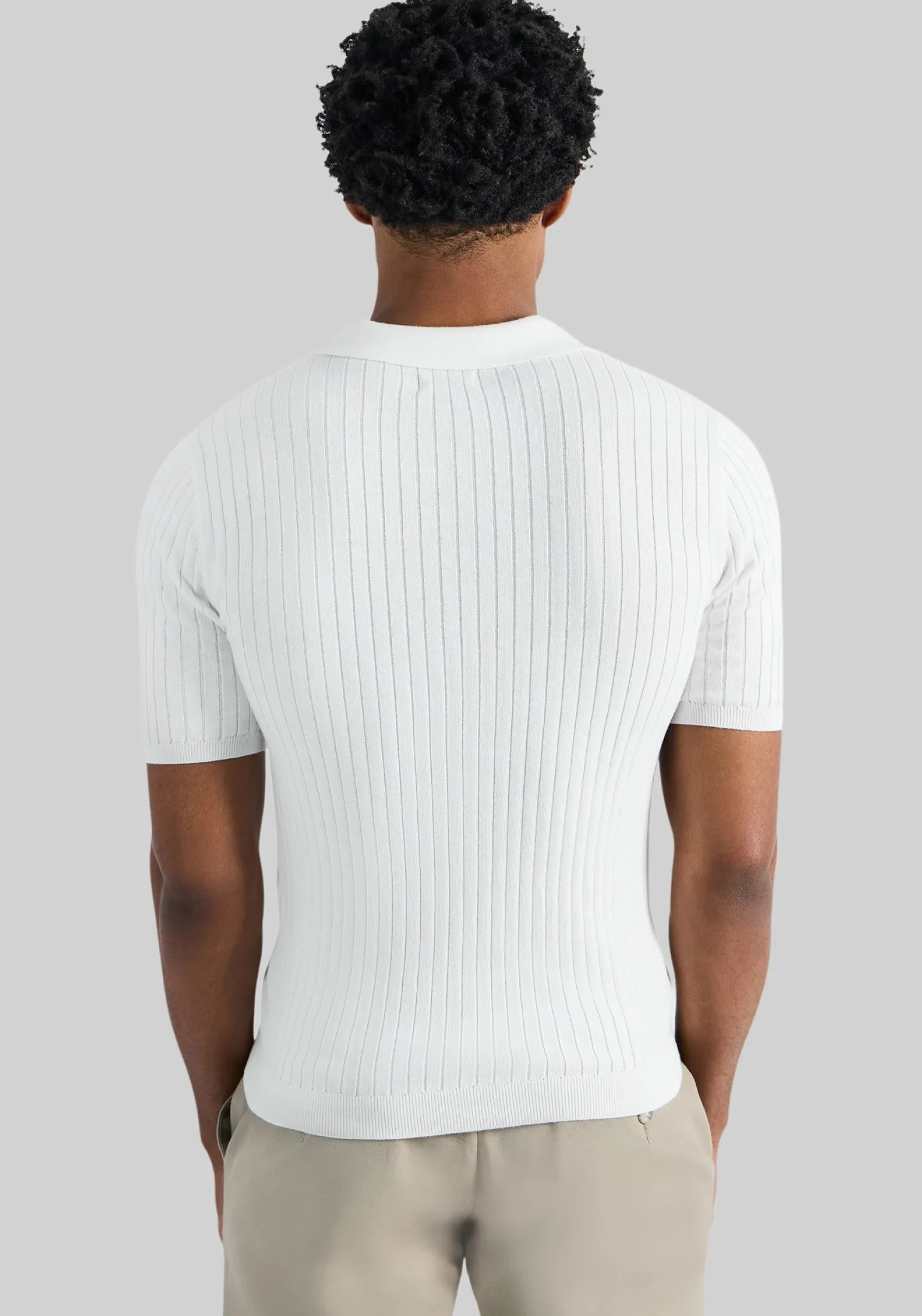 Haggar Slim Fit Johnny Collar Short Sleeve Sweater