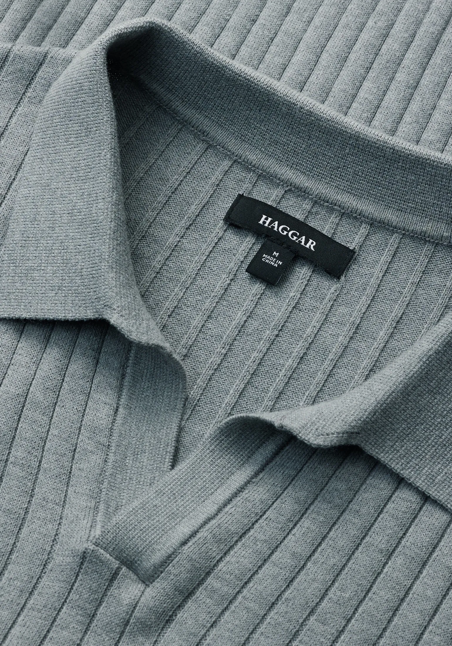 Haggar Slim Fit Johnny Collar Short Sleeve Sweater