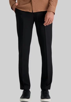 Haggar Slim Fit 4-Way Stretch Flat Front Dress Pants