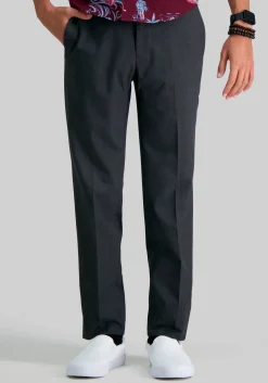 Haggar Slim Fit 4-Way Stretch Flat Front Dress Pants