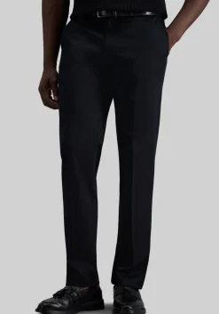 Haggar Slim Straight Fit Iron-Free Premium Flat Front Khaki Pants