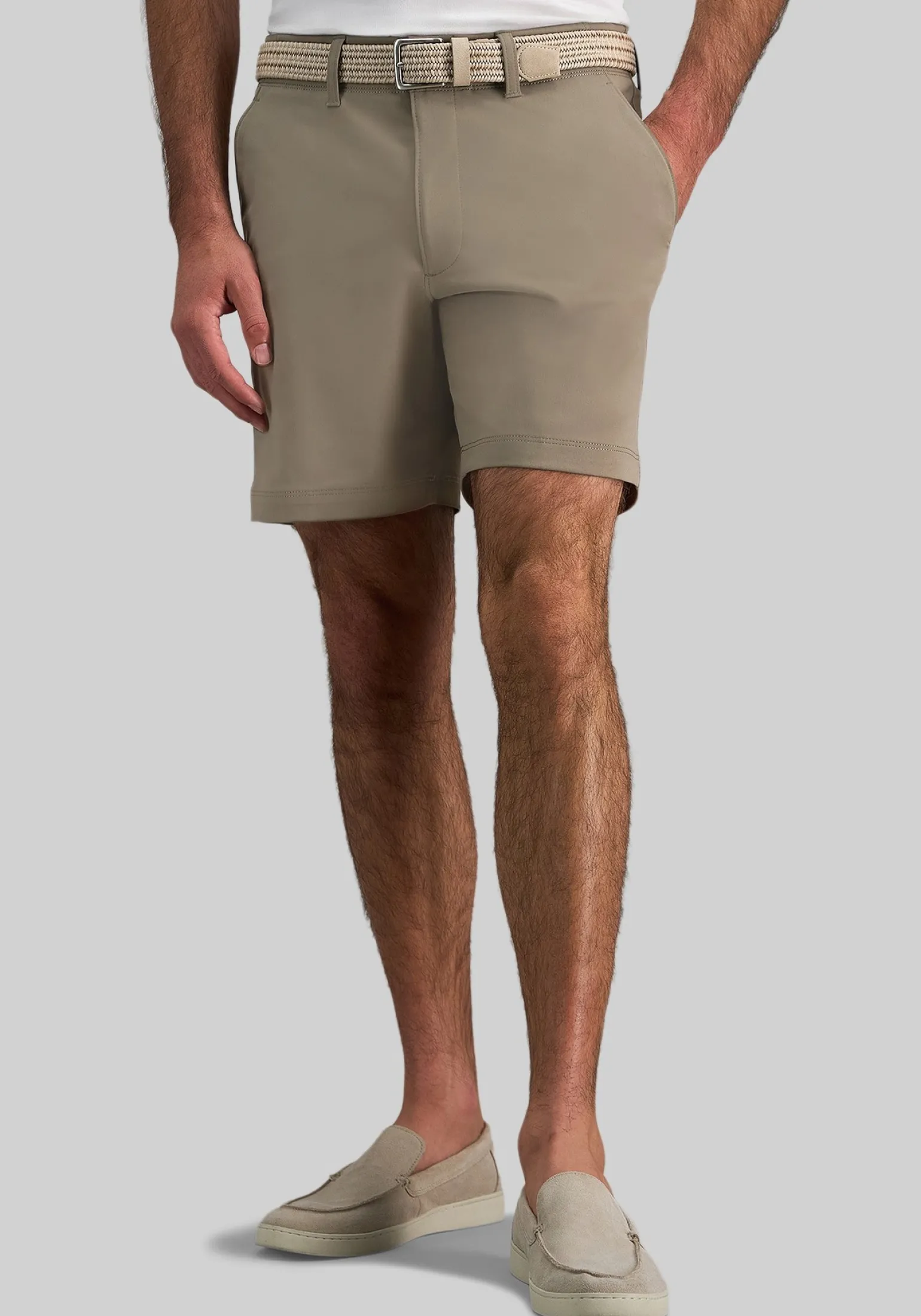 Haggar Sport Regular Fit Performance Stretch Shorts 7''