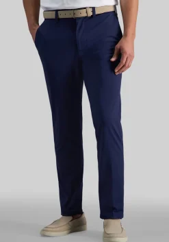 Haggar Sport Travel Performance Straight Fit Flat Front Pants