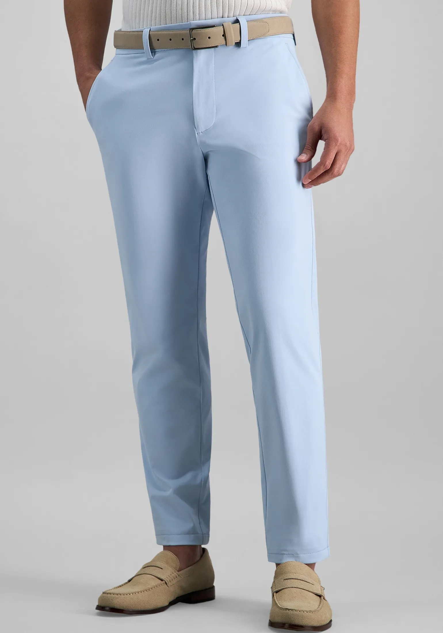 Haggar Sport Travel Performance Straight Fit Flat Front Pants