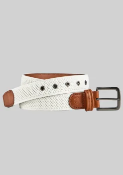 Johnston & Murphy Amherst Engineered Knit Belt