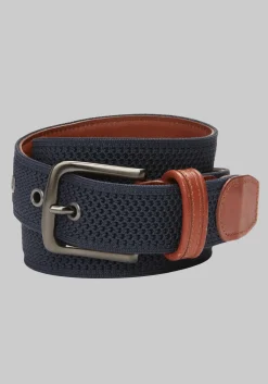Johnston & Murphy Amherst Knit Belt