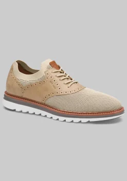 Johnston & Murphy Braxton Knit Saddle Sneakers