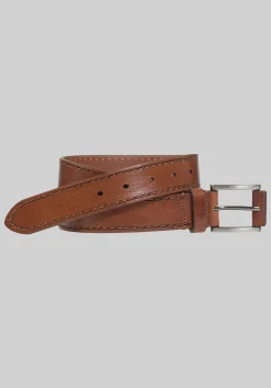 Johnston & Murphy Laser Stitched Belt