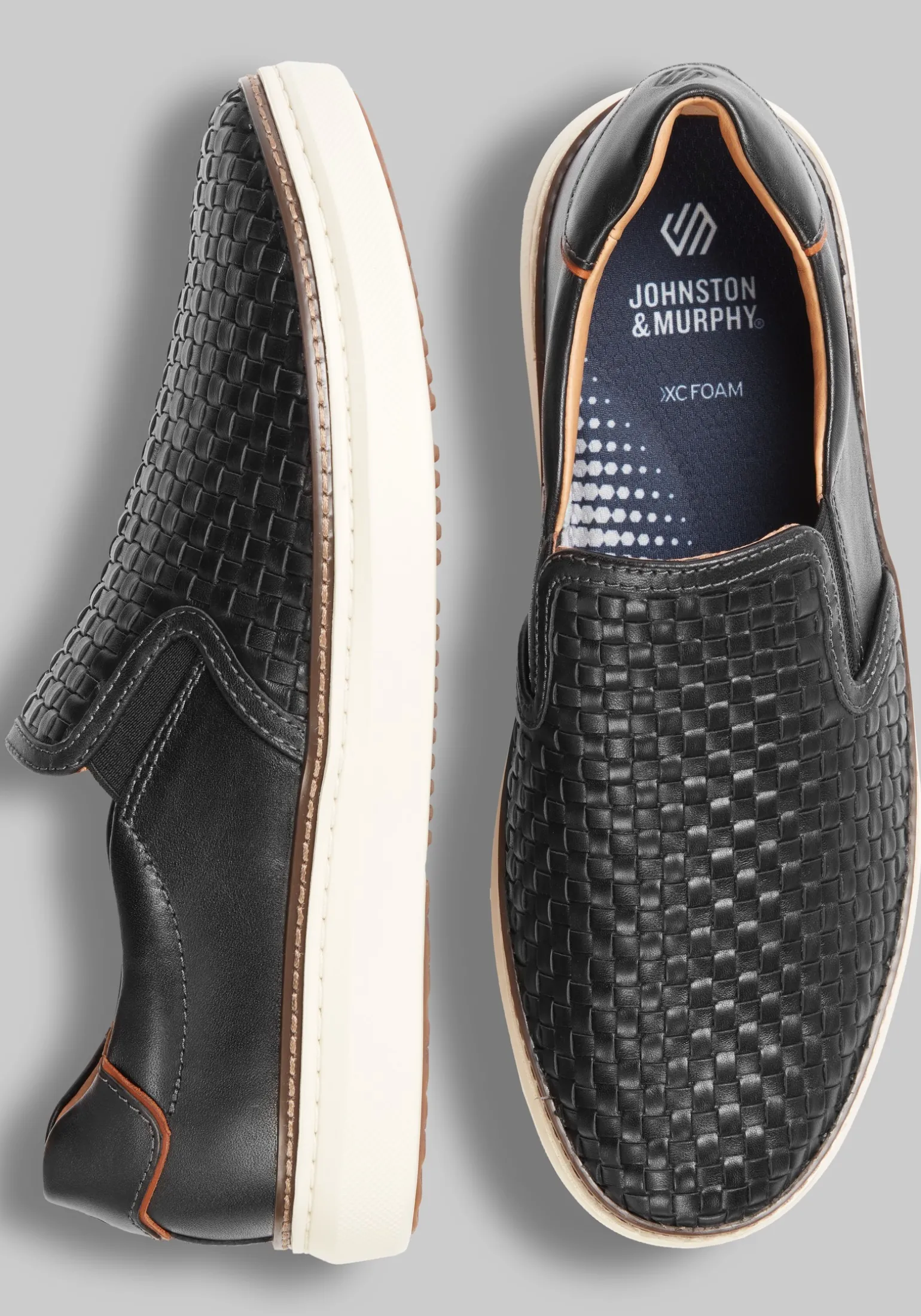 Johnston & Murphy McGuffey 2 Woven Slip-On Shoes
