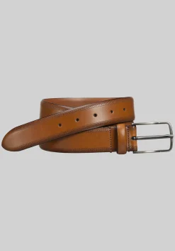 Johnston & Murphy Perforated Embossed Edge Belt