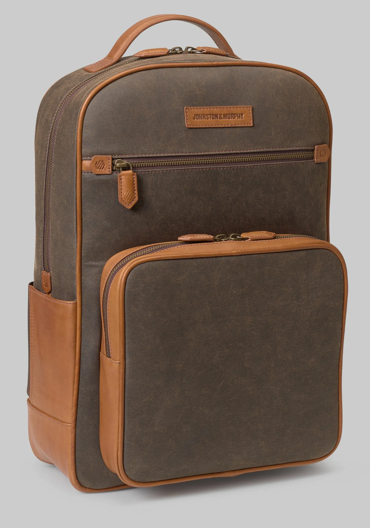 Johnston & Murphy Rhodes Leather Backpack
