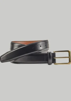 Johnston & Murphy Smooth Leather Dress Belt - Long