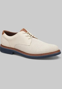 Johnston & Murphy Tyson Perfed Plain Toe Oxfords