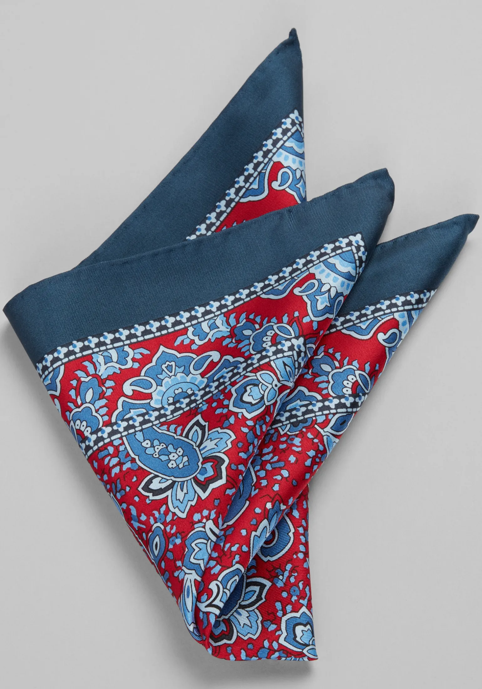 Jos. A. Bank Abstract Paisley Pocket Square