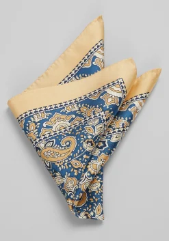 Jos. A. Bank Abstract Paisley Pocket Square