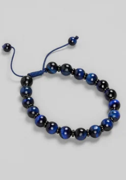 Jos. A. Bank Adjustable Gemstone Beads Bracelet