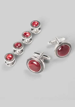 Jos. A. Bank Antique Braided Cufflink & Stud Set