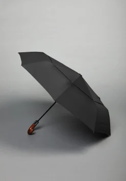 Jos. A. Bank Black Automatic Umbrella, 46-inch Arc