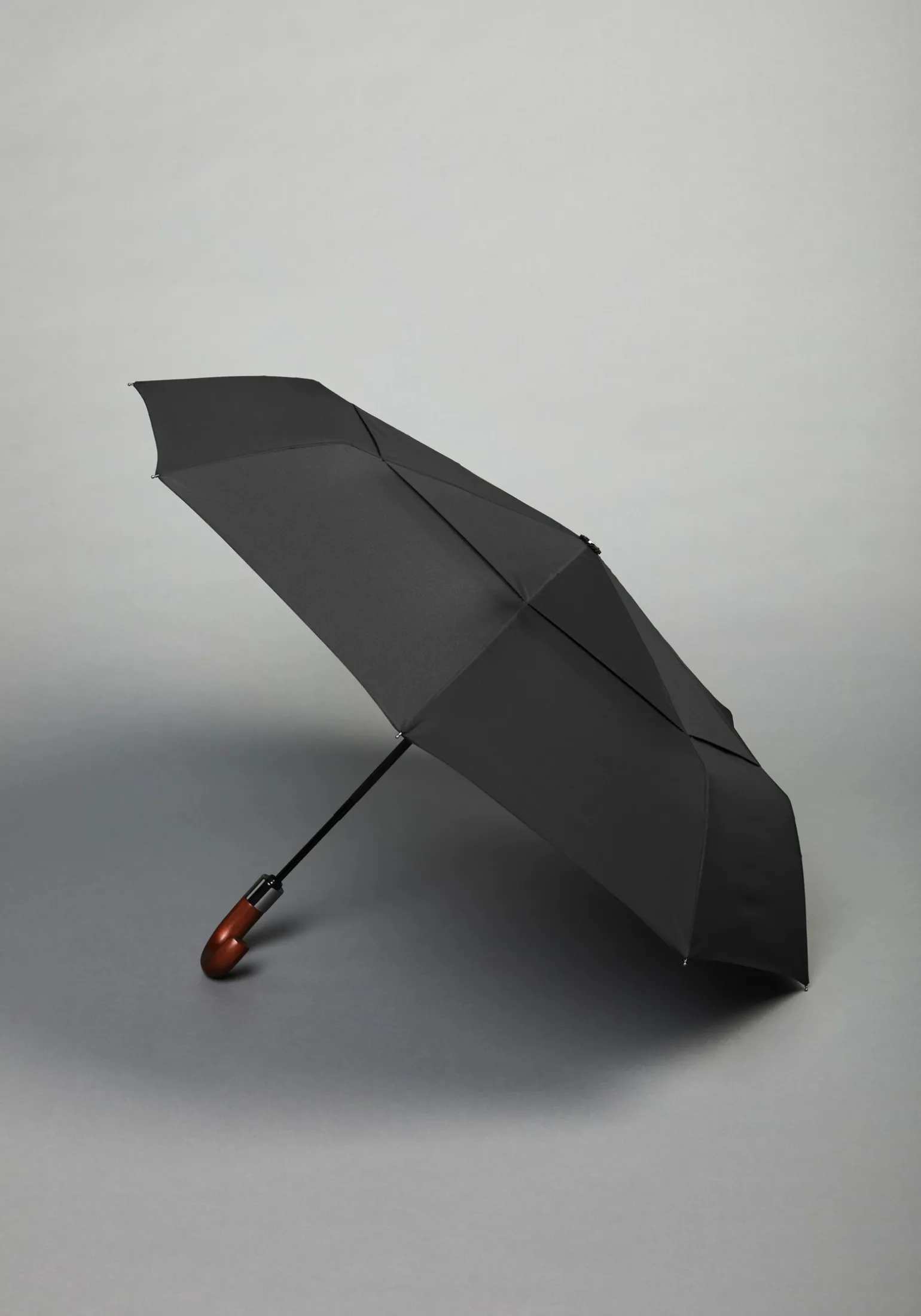 Jos. A. Bank Black Automatic Umbrella, 46-inch Arc