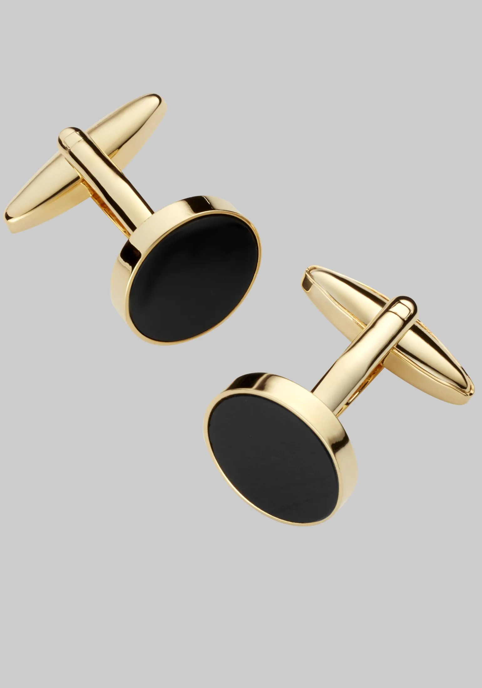 Jos. A. Bank Circle Onyx Cufflinks