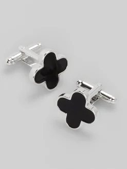 Jos. A. Bank Clover Enamel Cufflinks