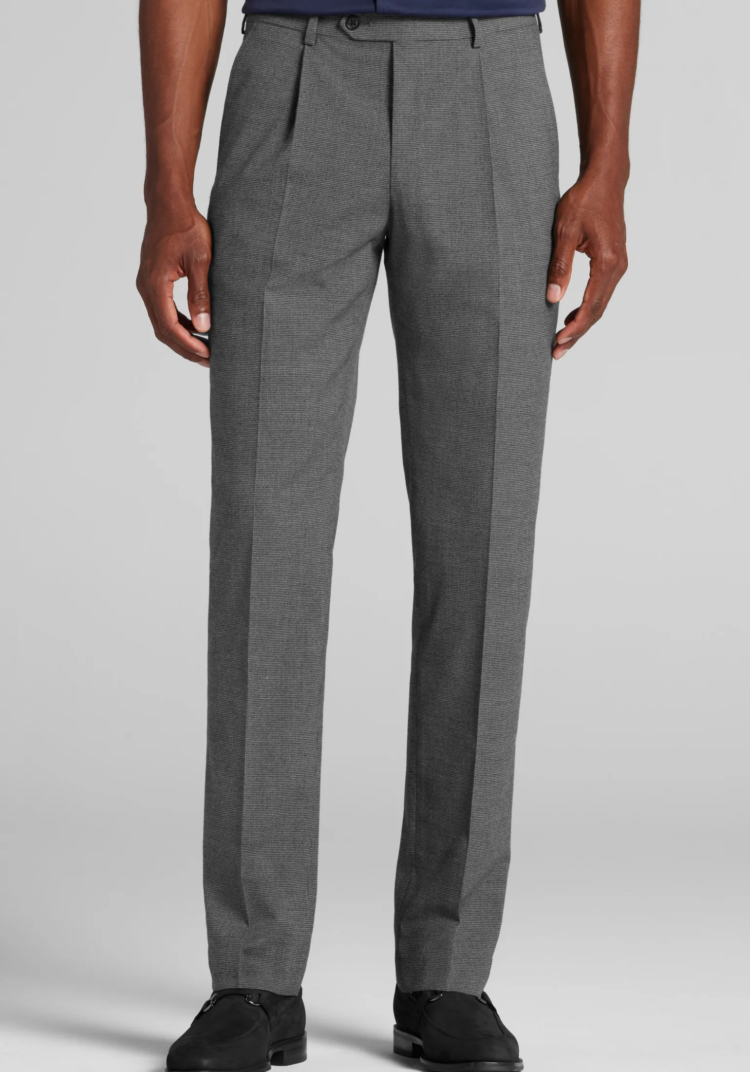 Jos. A. Bank Comfort Stretch Slim Fit Check Suit Separates Pants