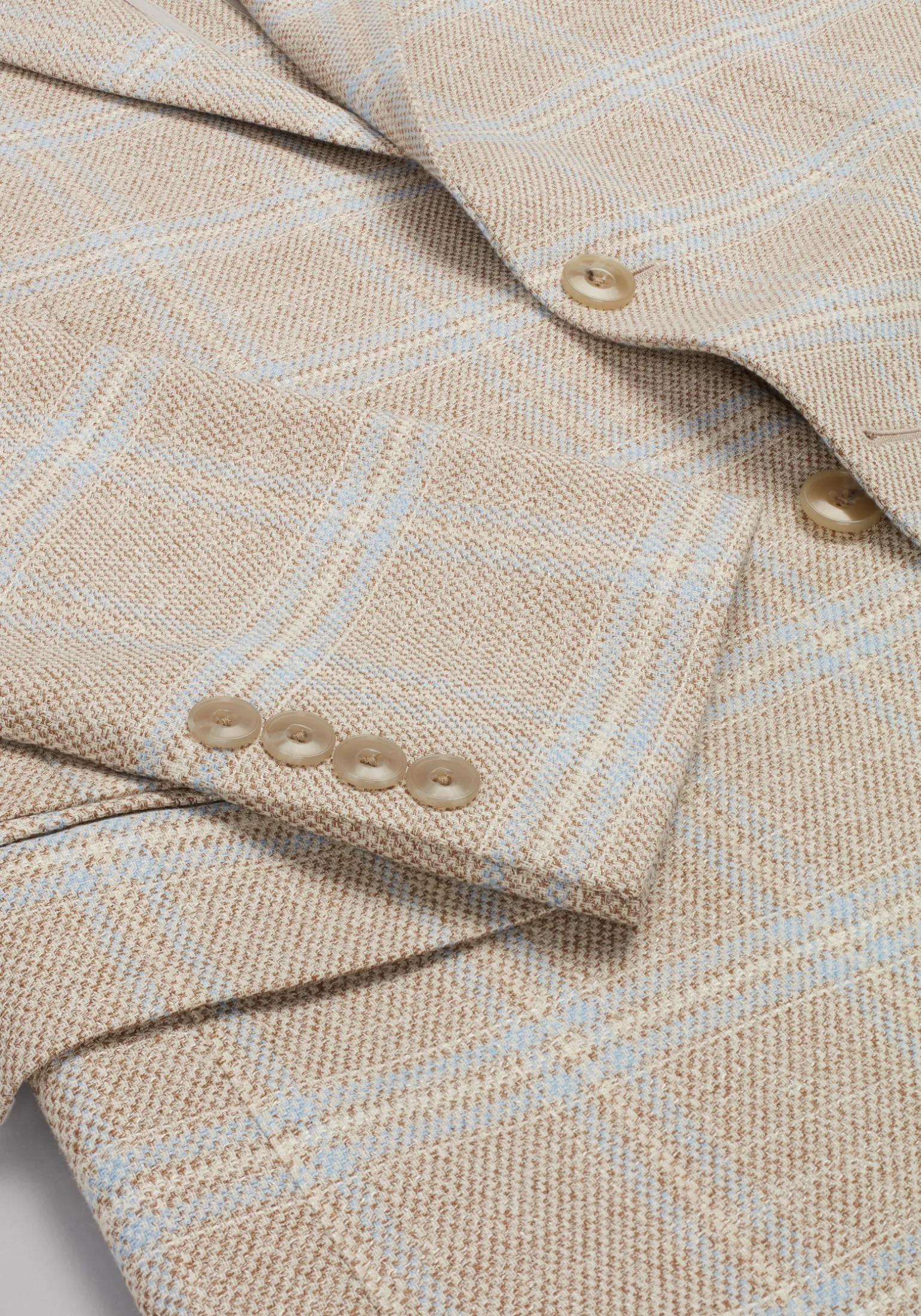 Jos. A. Bank Comfort Stretch Tailored Fit Plaid Sportcoat