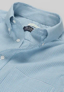 Jos. A. Bank Comfort Stretch Tailored Fit Button-Down Collar Check Dress Shirt