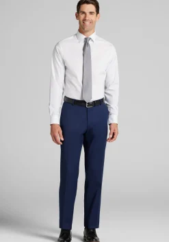 Jos. A. Bank Comfort Stretch Tailored Fit Spread Collar Medallion Dot Dress Shirt