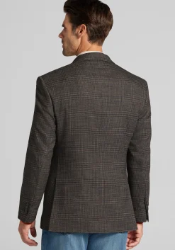 Jos. A. Bank Comfort Stretch Traditional Fit Plaid Sportcoat