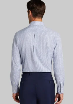 Jos. A. Bank Comfort Stretch Traditional Fit Button-Down Collar Check Dress Shirt