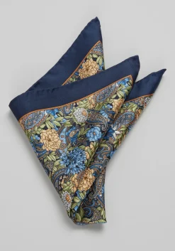 Jos. A. Bank Crowded Floral Pocket Square