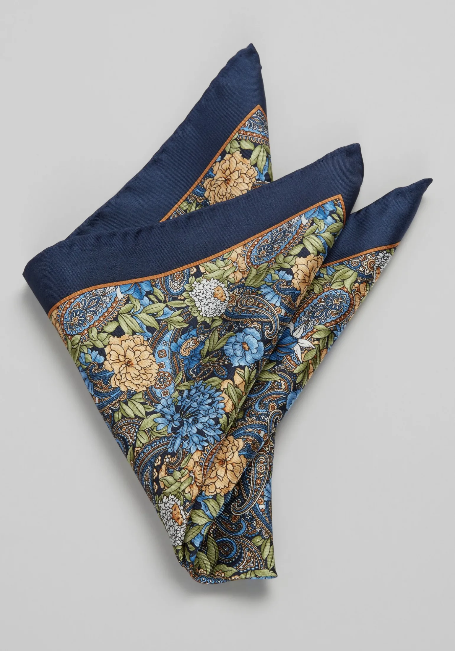 Jos. A. Bank Crowded Floral Pocket Square