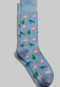 Jos. A. Bank Flamingo & Crocodile Socks