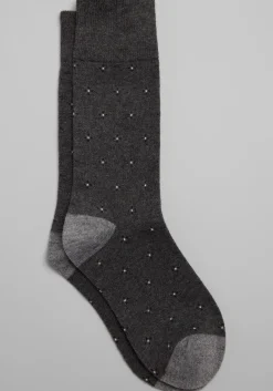 Jos. A. Bank Floral Dot Merino Wool Blend Socks
