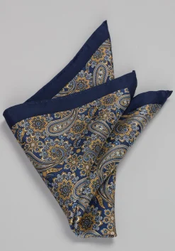 Jos. A. Bank Floral Paisley Pocket Square
