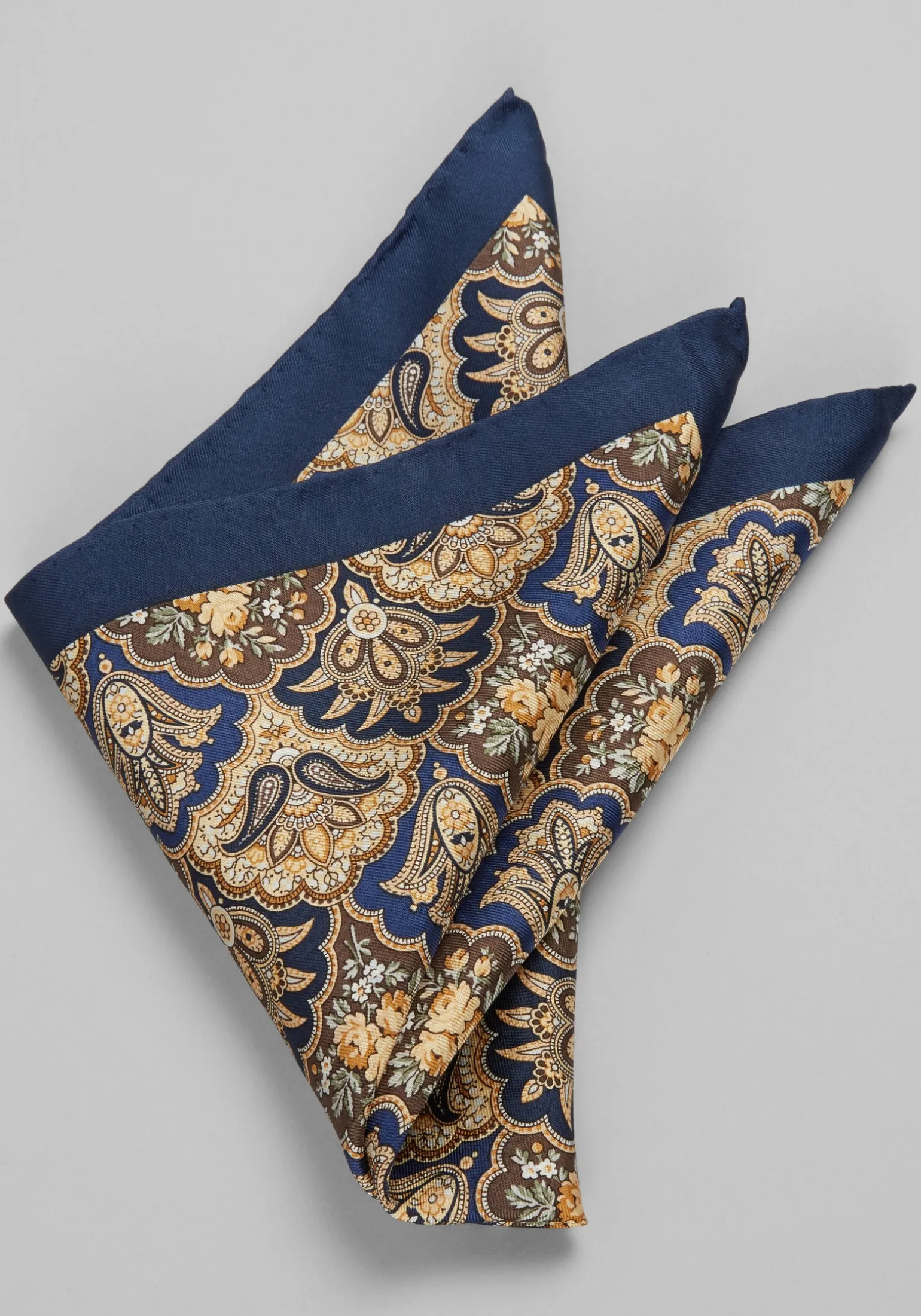 Jos. A. Bank Floral Paisley Pocket Square