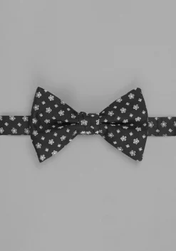 Jos. A. Bank Flowers & Squares Pre-Tied Bow Tie