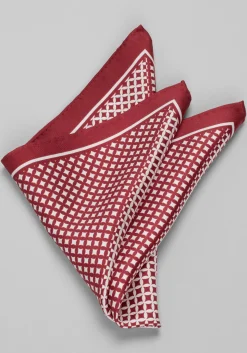Jos. A. Bank Geo 4-Print Pocket Square