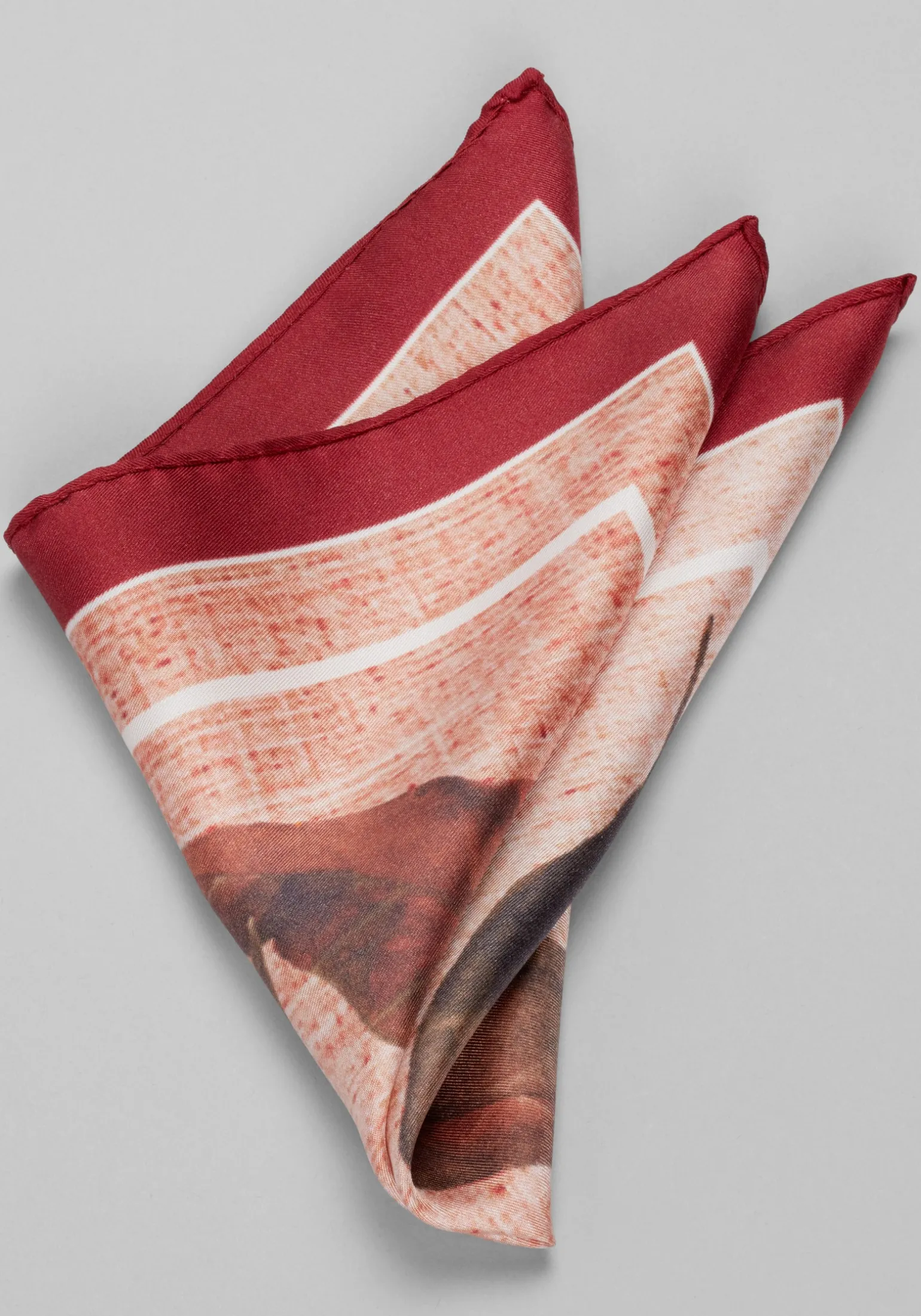 Jos. A. Bank Leaf Pattern Pocket Square