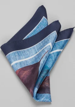 Jos. A. Bank Leaf Pattern Pocket Square