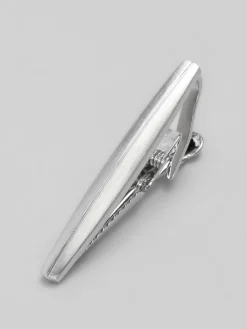 Jos. A. Bank Matte and Polished Tie Clip