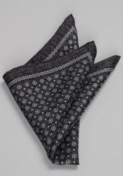 Jos. A. Bank Mini Medallion Pocket Square