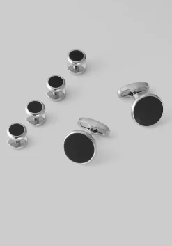 Jos. A. Bank Onyx Cufflink & Studs Set