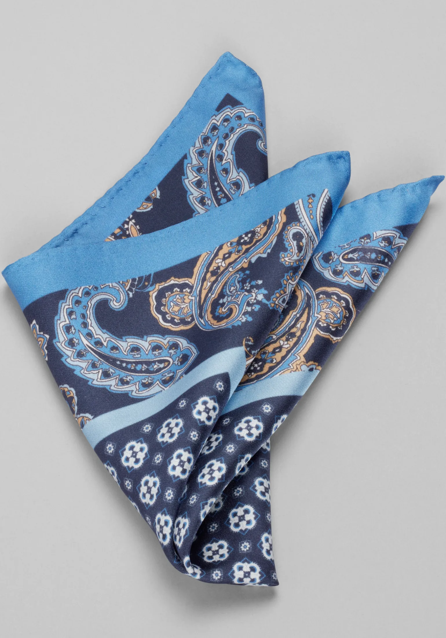 Jos. A. Bank Paisley Medallion Pocket Square
