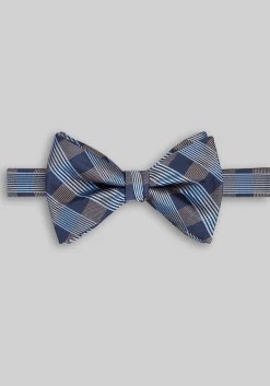 Jos. A. Bank Plaid Teardrop Pre-Tied Bow Tie
