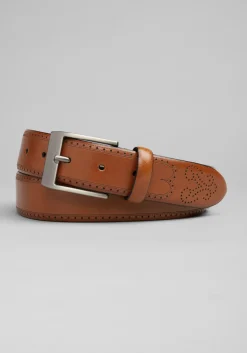 Jos. A. Bank Punched Leather Belt