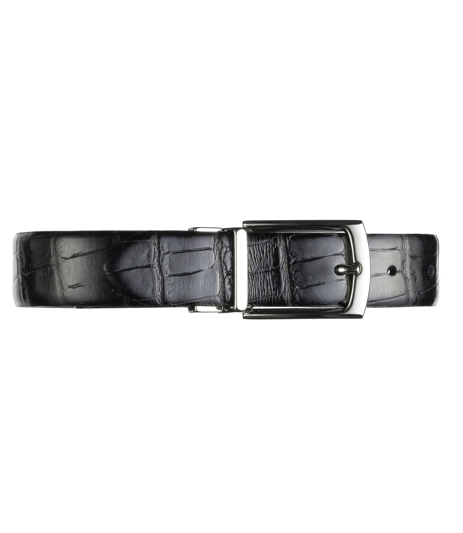 Jos. A. Bank Reversible Crocodile Embossed Belt